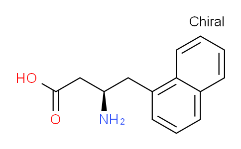 CAS No. 269398-88-1, (R)-3-amino-4-(naphthalen-1-yl)butanoic acid