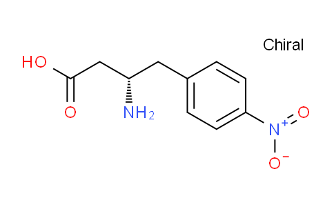 CAS No. 270062-87-8, (S)-3-amino-4-(4-nitrophenyl)butanoic acid