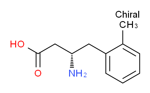 CAS No. 270062-89-0, (S)-3-amino-4-(o-tolyl)butanoic acid