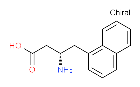 CAS No. 270063-00-8, (S)-3-amino-4-(naphthalen-1-yl)butanoic acid