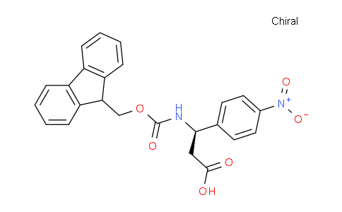 MC700154 | 507472-26-6 | (R)-3-((((9H-fluoren-9-yl)methoxy)carbonyl)amino)-3-(4-nitrophenyl)propanoic acid
