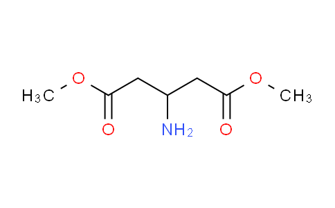 CAS No. 77313-09-8, dimethyl 3-aminopentanedioate