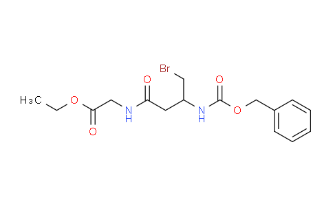 CAS No. 959246-79-8, ethyl (3-(((benzyloxy)carbonyl)amino)-4-bromobutanoyl)glycinate