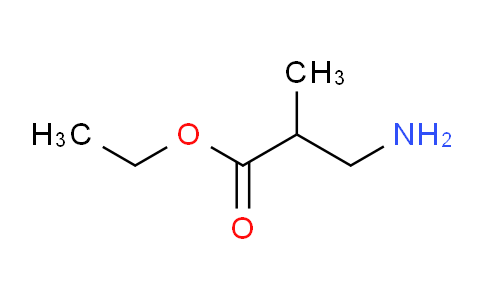 CAS No. 22560-81-2, ethyl 3-amino-2-methylpropanoate