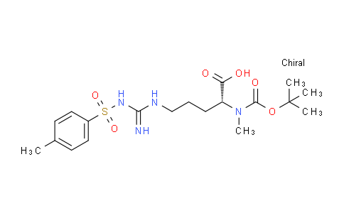 CAS No. 136642-84-7, N2-(tert-butoxycarbonyl)-N2-methyl-Nw-tosyl-D-arginine
