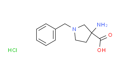 CAS No. 1319059-84-1, 3-amino-1-benzylpyrrolidine-3-carboxylic acid hydrochloride