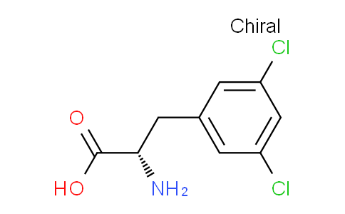 CAS No. 13990-04-0, (S)-2-amino-3-(3,5-dichlorophenyl)propanoic acid