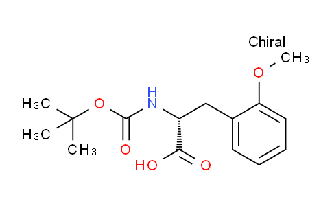 CAS No. 170642-26-9, (R)-2-((tert-butoxycarbonyl)amino)-3-(2-methoxyphenyl)propanoic acid