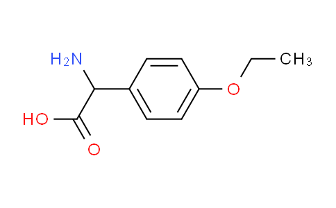 CAS No. 299168-49-3, 2-amino-2-(4-ethoxyphenyl)acetic acid