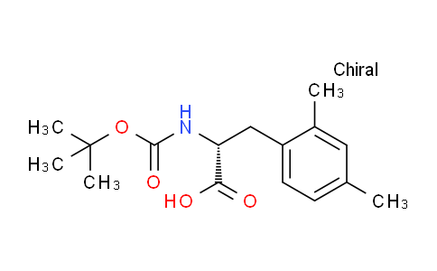 CAS No. 791625-59-7, (R)-2-((tert-butoxycarbonyl)amino)-3-(2,4-dimethylphenyl)propanoic acid