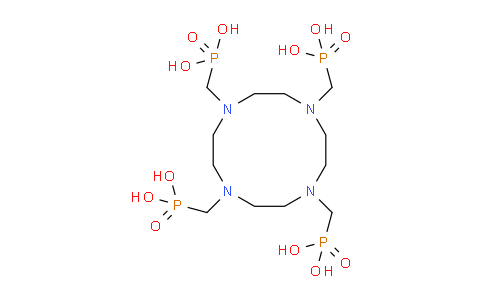 CAS No. 91987-74-5, ((1,4,7,10-tetraazacyclododecane-1,4,7,10-tetrayl)tetrakis(methylene))tetrakis(phosphonic acid)