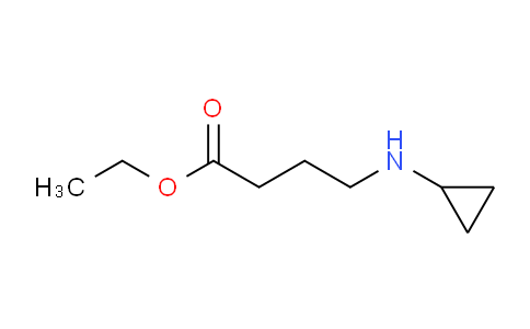 CAS No. 813429-65-1, ethyl 4-(cyclopropylamino)butanoate