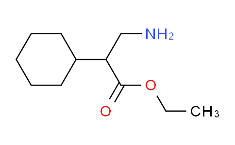 CAS No. 91370-48-8, ethyl 3-amino-2-cyclohexylpropanoate