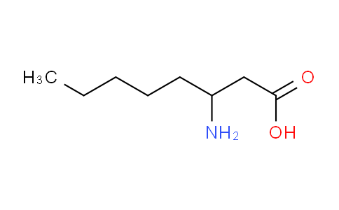 CAS No. 104883-49-0, 3-aminooctanoic acid