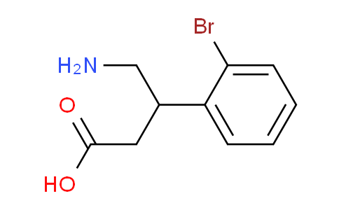 CAS No. 1081536-75-5, 4-amino-3-(2-bromophenyl)butanoic acid