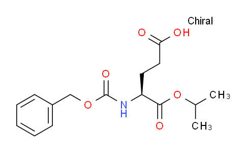 CAS No. 88815-54-7, (S)-4-(((benzyloxy)carbonyl)amino)-5-isopropoxy-5-oxopentanoic acid