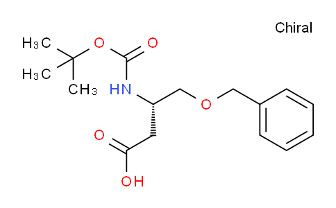 CAS No. 718608-08-3, (S)-4-(benzyloxy)-3-((tert-butoxycarbonyl)amino)butanoic acid