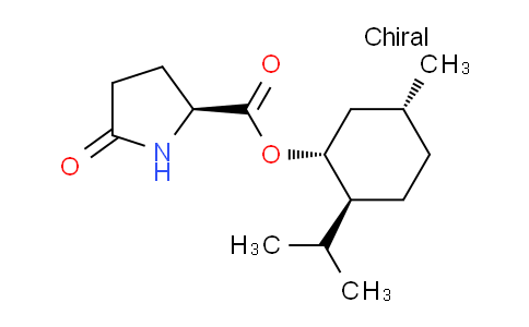CAS No. 64519-44-4, (1R,2S,5R)-2-isopropyl-5-methylcyclohexyl (S)-5-oxopyrrolidine-2-carboxylate