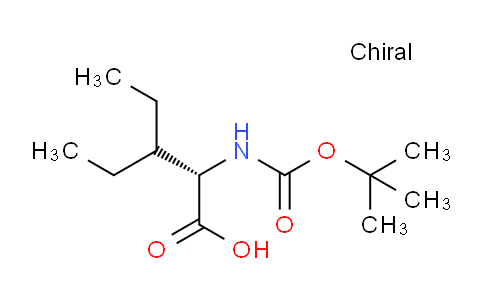 CAS No. 35264-04-1, (S)-2-((tert-butoxycarbonyl)amino)-3-ethylpentanoic acid