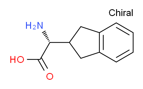 CAS No. 181227-46-3, (R)-2-amino-2-(2,3-dihydro-1H-inden-2-yl)acetic acid