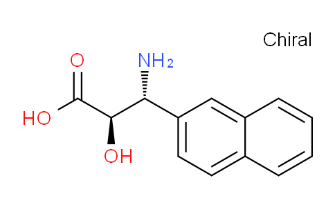 CAS No. 1217711-37-9, (2R,3R)-3-amino-2-hydroxy-3-(naphthalen-2-yl)propanoic acid