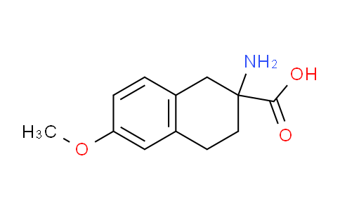 CAS No. 35581-10-3, 2-Amino-6-methoxy-1,2,3,4-tetrahydro-naphthalene-2-carboxylic acid