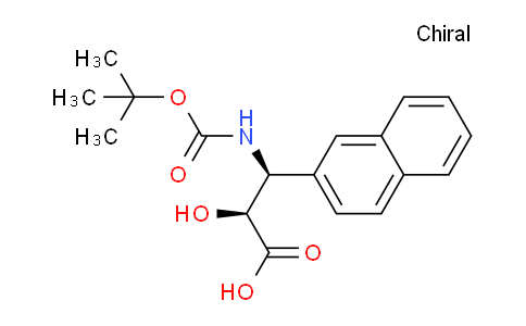 CAS No. 959583-98-3, (2S,3S)-3-((tert-butoxycarbonyl)amino)-2-hydroxy-3-(naphthalen-2-yl)propanoic acid