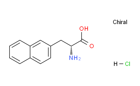 CAS No. 122745-11-3, (R)-2-amino-3-(naphthalen-2-yl)propanoic acid hydrochloride