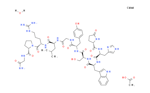 CAS No. 52699-48-6, Gonadorelin Acetate Hydrate