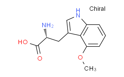 CAS No. 1094396-87-8, (R)-2-Amino-3-(4-methoxy-1H-indol-3-yl)propanoic acid