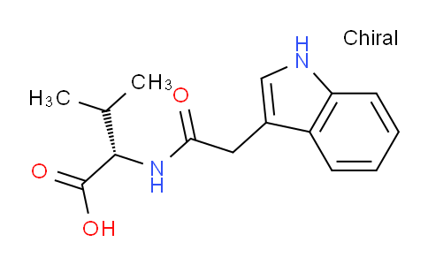 CAS No. 57105-42-7, (2-(1H-indol-3-yl)acetyl)-L-valine