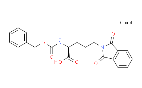 CAS No. 7767-00-2, (S)-2-(((Benzyloxy)carbonyl)amino)-5-(1,3-dioxoisoindolin-2-yl)pentanoic acid