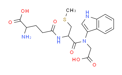 DY700387 | 101038-93-1 | N5-(1-((carboxymethyl)(1H-indol-3-yl)amino)-3-(methylthio)-1-oxopropan-2-yl)glutamine