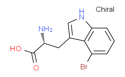 CAS No. 219943-61-0, (R)-2-amino-3-(4-bromo-1H-indol-3-yl)propanoic acid