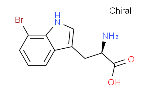 CAS No. 496929-99-8, (R)-2-amino-3-(7-bromo-1H-indol-3-yl)propanoic acid