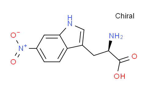 CAS No. 56937-50-9, (R)-2-amino-3-(6-nitro-1H-indol-3-yl)propanoic acid