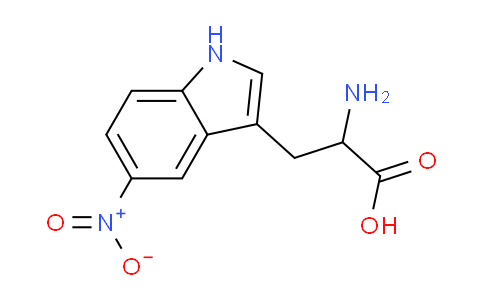 CAS No. 6525-46-8, 2-amino-3-(5-nitro-1H-indol-3-yl)propanoic acid