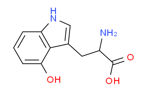 CAS No. 16533-77-0, 2-amino-3-(4-hydroxy-1H-indol-3-yl)propanoic acid