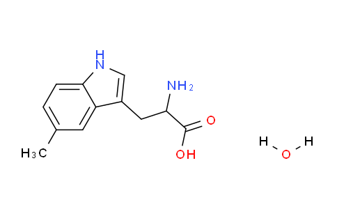 CAS No. 207556-14-7, 2-amino-3-(5-methyl-1H-indol-3-yl)propanoic acid hydrate
