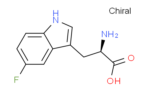 CAS No. 97749-24-1, (R)-2-amino-3-(5-fluoro-1H-indol-3-yl)propanoic acid