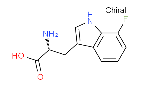 CAS No. 138514-98-4, (R)-2-amino-3-(7-fluoro-1H-indol-3-yl)propanoic acid