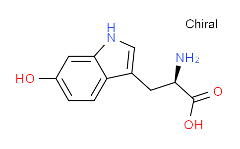 CAS No. 1398507-94-2, (R)-2-amino-3-(6-hydroxy-1H-indol-3-yl)propanoic acid