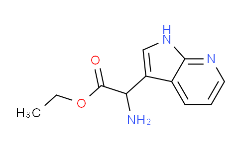 MC700418 | 1260636-98-3 | ethyl 2-amino-2-(1H-pyrrolo[2,3-b]pyridin-3-yl)acetate