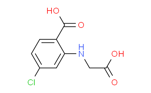 CAS No. 99282-79-8, 2-((carboxymethyl)amino)-4-chlorobenzoic acid