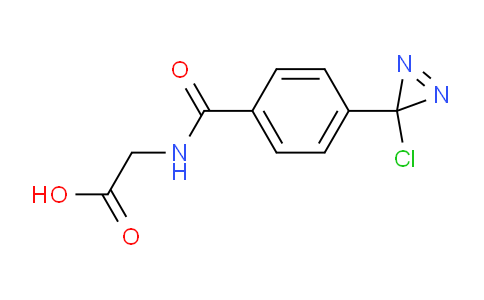 CAS No. 104745-67-7, (4-(3-chloro-3H-diazirin-3-yl)benzoyl)glycine