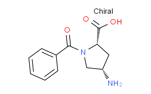 CAS No. 176439-44-4, (2S,4S)-4-AMINO-1-BENZOYL-PYRROLIDINE-2-CARBOXYLIC ACID