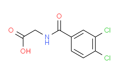CAS No. 17321-80-1, 2-[(3,4-Dichlorobenzoyl)amino]acetic acid