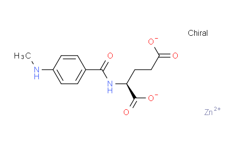 MC700443 | 66104-81-2 | Zinc(II) (S)-2-(4-(methylamino)benzamido)pentanedioate