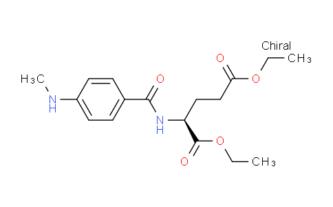 CAS No. 2378-95-2, diethyl (4-(methylamino)benzoyl)-L-glutamate