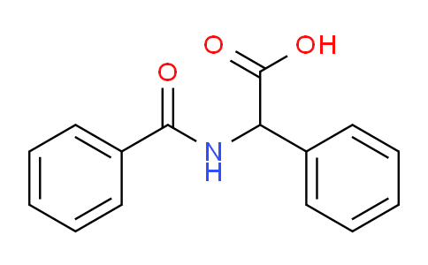 CAS No. 74536-43-9, (Benzoylamino)(phenyl)acetic acid